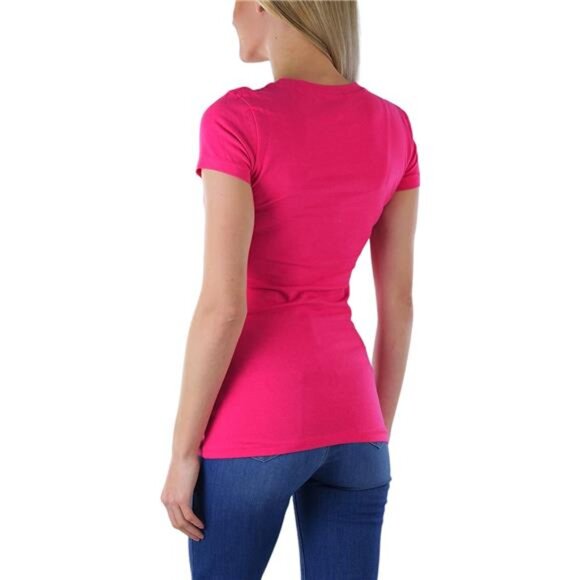 COPY - Women's Slim Fit Crew Neck Short Sleeve Longline Tee - Picture 5 of 8
